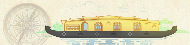 Super luxury houseboat Alleppey